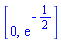 [0, exp(-1/2)]