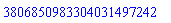 3806850983304031497242