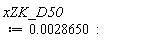 xZK_D50 := 0.28650e-2: