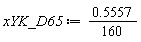 xYK_D65 := .5557*(1/160)