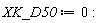 XK_D50 := 0: