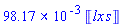 0.9817477044e-1*Units:-Unit(('lx')*('s'))