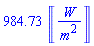984.7275549*Units:-Unit(('W')/('m')^2)