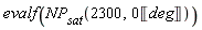 evalf(NP__sat(2300, Units:-Standard:-`*`(0, Unit('deg'))))