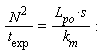 Units:-Standard:-`*`(Units:-Standard:-`^`(N, 2), Units:-Standard:-`/`(t__exp)) = Units:-Standard:-`*`(`#mrow(mi("\`L__po\`"),mo("&sdot;"),mi("s"))`, Units:-Standard:-`/`(k__m)):