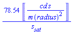 HFloat(78.53981635)*Units:-Unit(('cd')*('s')/('m')('radius')^2)/s__sat