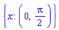 {x::(RealRange(Open(0), Open((1/2)*Pi)))}