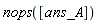 nops([ans_A])