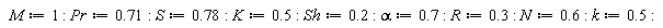 M := 1:
