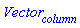 Vector[column]