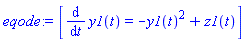 eqode := [diff(y1(t), t) = -y1(t)^2+z1(t)]