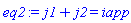 eq2 := j1+j2 = iapp