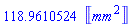 118.9610524*Units:-Unit(('mm')^2)