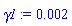 gamma1 := 0.2e-2