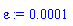 epsilon := 0.1e-3