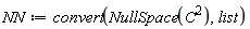 NN := convert(LinearAlgebra:-NullSpace(C^2), list)