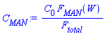 C[0]*F[MAN](W)/F[total]