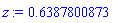 z := .6387800873