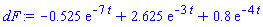 -.525*exp(-7*t)+2.625*exp(-3*t)+.8*exp(-4*t)