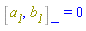%Commutator(a__1, b__1) = 0