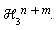 `#mrow(msubsup(mi("&Hscr;",fontstyle = "normal"),mn("3"),mrow(mi("n"),mo("&plus;"),mi("m"))),mo("&period;"))`