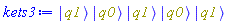 Physics:-`*`(Physics:-Ket(q1), Physics:-Ket(q0), Physics:-Ket(q1), Physics:-Ket(q0), Physics:-Ket(q1))