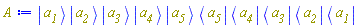 Physics:-`*`(Physics:-Ket(a__1), Physics:-Ket(a__2), Physics:-Ket(a__3), Physics:-Ket(a__4), Physics:-Ket(a__5), Physics:-Bra(a__5), Physics:-Bra(a__4), Physics:-Bra(a__3), Physics:-Bra(a__2), Physics:-Bra(a__1))