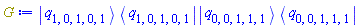 Physics:-`*`(Physics:-Ket(q, 1, 0, 1, 0, 1), Physics:-Bra(q, 1, 0, 1, 0, 1), Physics:-Ket(q, 0, 0, 1, 1, 1), Physics:-Bra(q, 0, 0, 1, 1, 1))