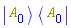 Physics:-`*`(Physics:-Ket(A, 0), Physics:-Bra(A, 0))