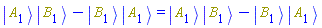 Physics:-`*`(Physics:-Ket(A, 1), Physics:-Ket(B, 1))-Physics:-`*`(Physics:-Ket(B, 1), Physics:-Ket(A, 1)) = Physics:-`*`(Physics:-Ket(A, 1), Physics:-Ket(B, 1))-Physics:-`*`(Physics:-Ket(B, 1), Physics:-Ket(A, 1))