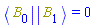 Physics:-`*`(Physics:-Bra(B, 0), Physics:-Ket(B, 1)) = 0