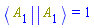 Physics:-`*`(Physics:-Bra(A, 1), Physics:-Ket(A, 1)) = 1