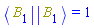 Physics:-`*`(Physics:-Bra(B, 1), Physics:-Ket(B, 1)) = 1