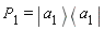 P__1 = Ket(ak)*Bra(ak)