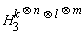 H[3]^`&otimes;`(k^`&otimes;`(n), l^`&otimes;`(m))