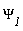 `&Psi;__1`