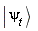 "| psi[t] > "