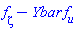 diff(f(X), zeta)-Ybar(X)*(diff(f(X), u))