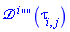 Physics:-D_[`~i`](tau[i, j](X), [X])