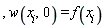 ", w(`x__i`,0) = f(`x__i`)"