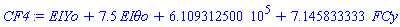 EIYo+7.5*`EI&theta;o`+610931.2500+7.145833333*FCy