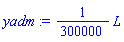 (1/300000)*L