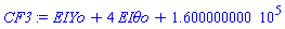 EIYo+4*`EI&theta;o`+160000.0000