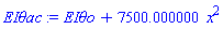`EI&theta;o`+7500.000000*x^2