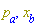 p[a], x[b]