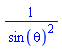 1/sin(theta)^2