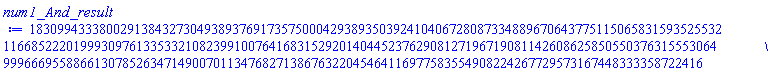 1830994333800291384327304938937691735750004293893503924104067280873348896706437751150658315935255321166852220199930976133533210823991007641683152920140445237629081271967190811426086258505503763155530649996669558866130785263471490070113476827138676322045464116977583554908224267729573167448333358722416