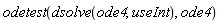odetest(dsolve(ode4, useInt), ode4)