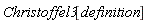 Christoffel3[definition]