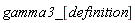 gamma3_[definition]